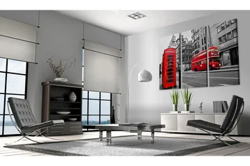 Bilde London Life 60x40 - Artgeist sp. z o. o. - Innredning - Bilder & kunst - Lerretsbilder