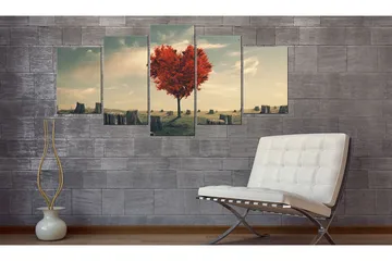 Bilde Loneliness Tree 200x100 - Artgeist sp. z o. o. - Innredning - Bilder & kunst - Lerretsbilder