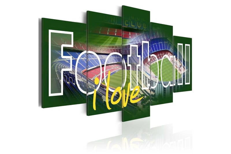 Bilde Love Football 200x100, Artgeist sp. z o. o.