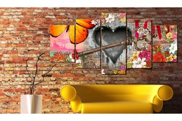 Bilde Love Trailer 100x50 - Artgeist sp. z o. o. - Innredning - Bilder & kunst - Lerretsbilder