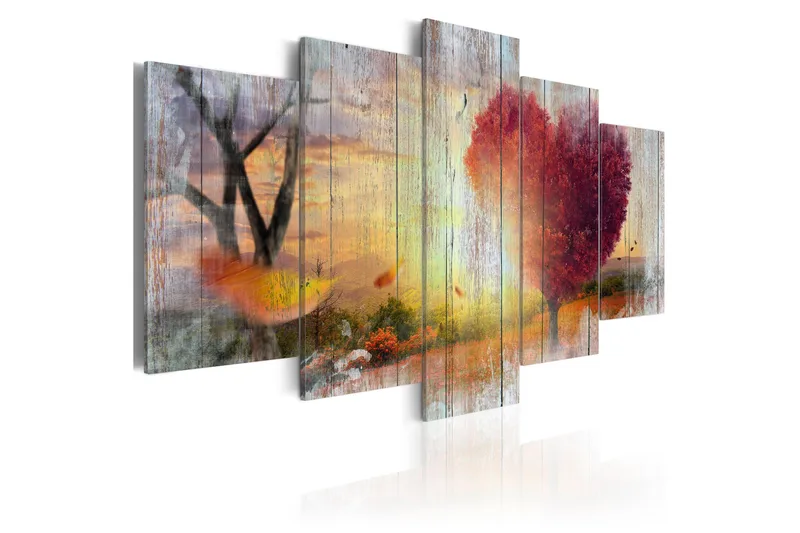 Bilde Lovers’ Autumn 100x50, Artgeist sp. z o. o.