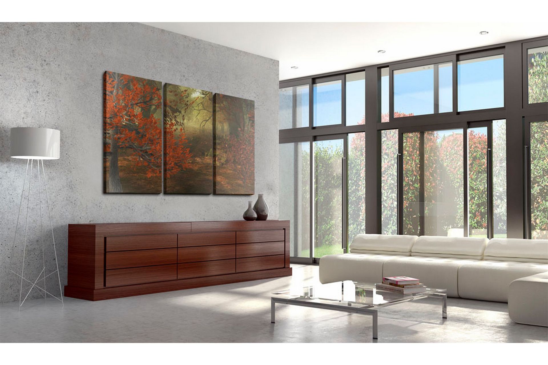 Bilde Lund Triptych 60x40 - Artgeist sp. z o. o. - Innredning - Bilder & kunst - Lerretsbilder