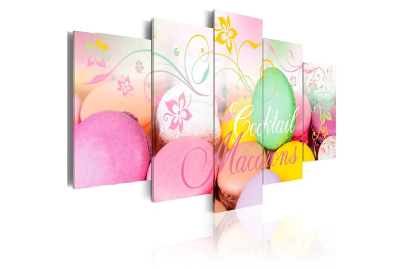 Bilde Macarons 100x50 - Artgeist sp. z o. o. - Innredning - Bilder & kunst - Lerretsbilder