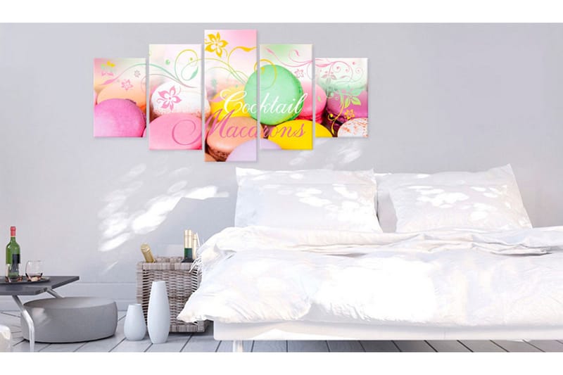 Bilde Macarons 200x100 - Artgeist sp. z o. o. - Innredning - Bilder & kunst - Lerretsbilder