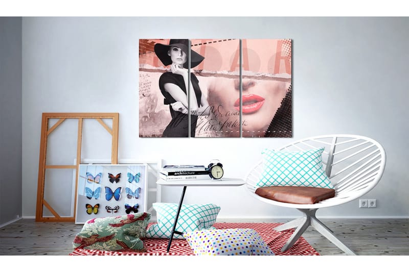 Bilde Madame Chic 90x60 - Artgeist sp. z o. o. - Innredning - Bilder & kunst - Lerretsbilder