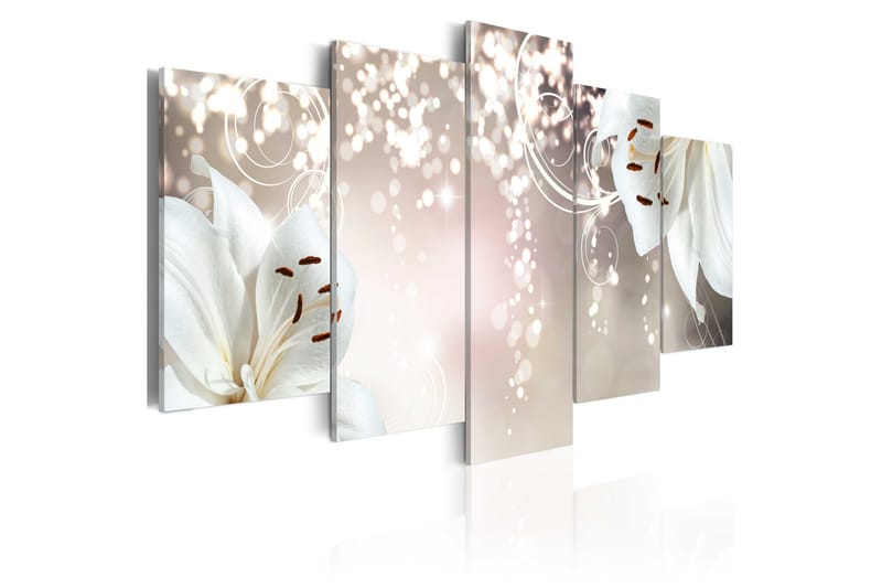 Bilde Magic White 200x100 - Artgeist sp. z o. o. - Innredning - Bilder & kunst - Lerretsbilder