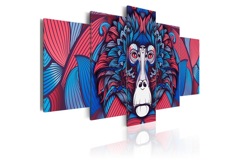 Bilde Magnetism Of The Look 200x100 - Artgeist sp. z o. o. - Innredning - Bilder & kunst - Lerretsbilder