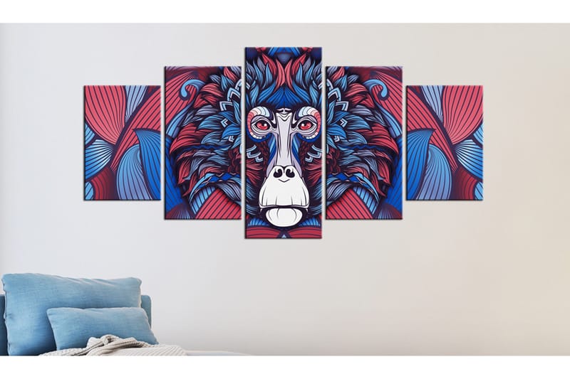 Bilde Magnetism Of The Look 200x100 - Artgeist sp. z o. o. - Innredning - Bilder & kunst - Lerretsbilder