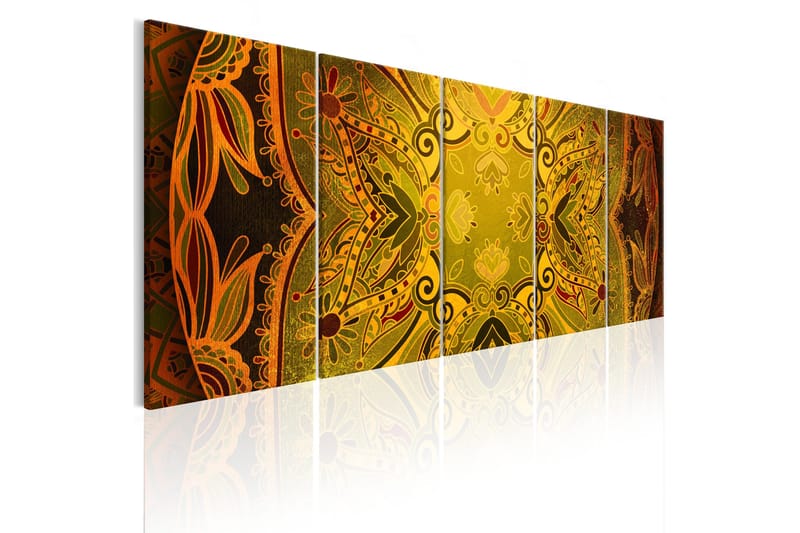 Bilde Mandala Flowery Wings 225x90, Artgeist sp. z o. o.