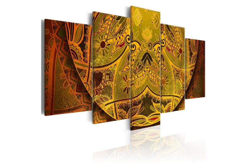 Bilde Mandala Golden Power 100x50, Artgeist sp. z o. o.