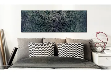 Bilde Mandala Malachite Calm 120x40 - Artgeist sp. z o. o. - Innredning - Bilder & kunst - Lerretsbilder