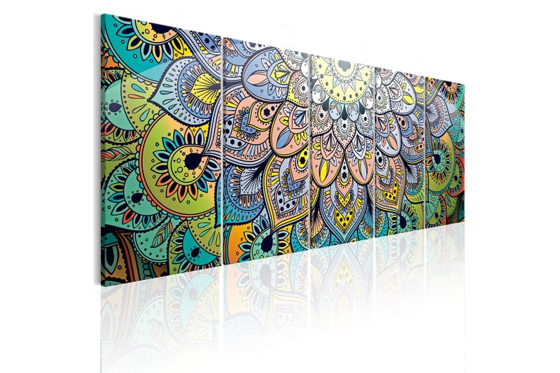 Bilde Mandala Peacock's Tail 225x90, Artgeist sp. z o. o.