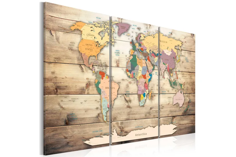 Bilde Map Of Dreams 90x60, Artgeist sp. z o. o.