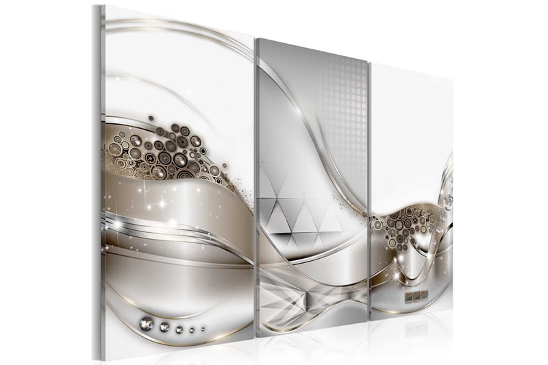 Bilde Mathematical Wave 120x80 - Artgeist sp. z o. o. - Innredning - Bilder & kunst - Lerretsbilder