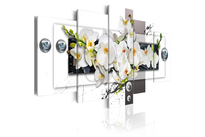 Bilde Mechanical Orchid 100x50, Artgeist sp. z o. o.