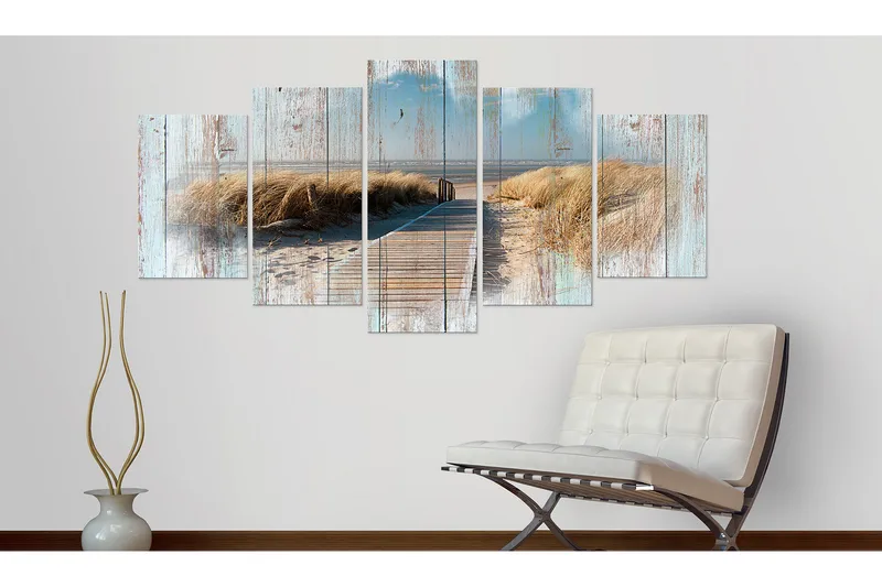 Bilde Melody Of Summer 200x100 - Artgeist sp. z o. o. - Innredning - Bilder & kunst - Lerretsbilder