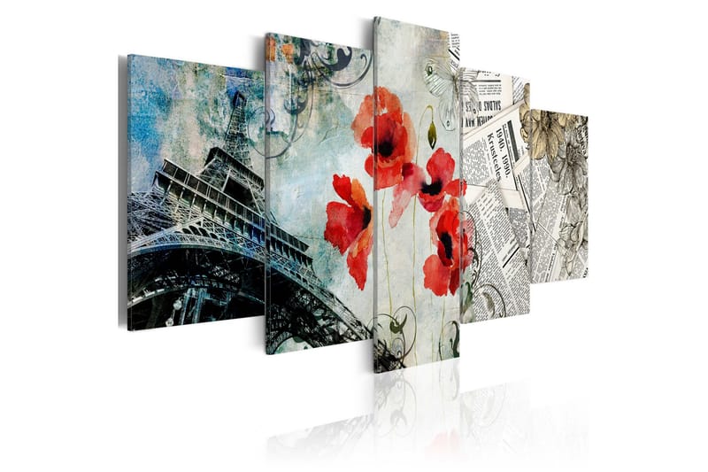 Bilde Memories Of Paris 100x50, Artgeist sp. z o. o.