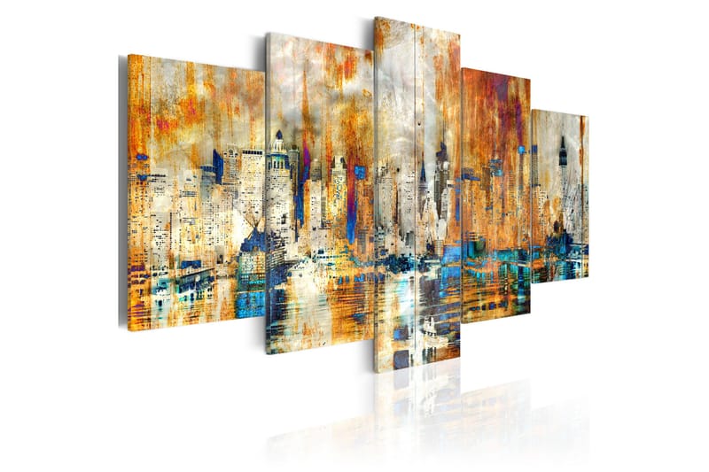 Bilde Memory Of The City 200x100, Artgeist sp. z o. o.