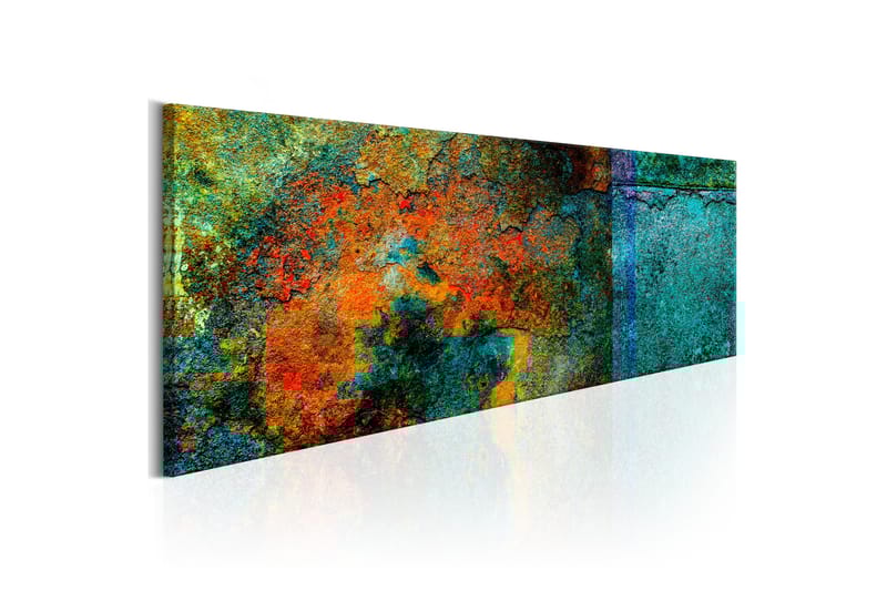 Bilde Metal Kaleidoscope 150x50 - Artgeist sp. z o. o. - Innredning - Bilder & kunst - Lerretsbilder