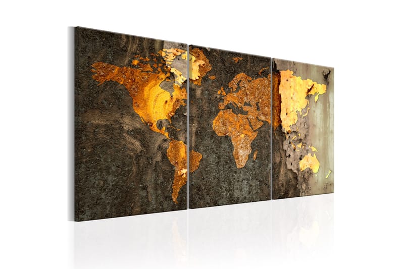 Bilde Metal World 60x30 - Artgeist sp. z o. o. - Innredning - Bilder & kunst - Lerretsbilder
