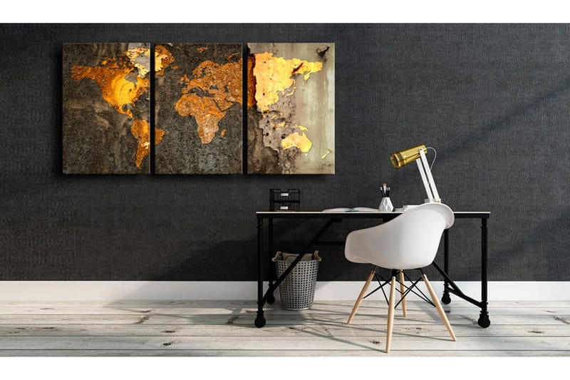 Bilde Metal World 60x30 - Artgeist sp. z o. o. - Innredning - Bilder & kunst - Lerretsbilder