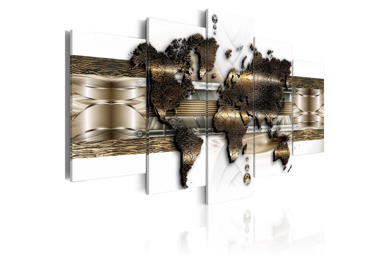 Bilde Metalic World 200x100 - Artgeist sp. z o. o. - Innredning - Bilder & kunst - Lerretsbilder