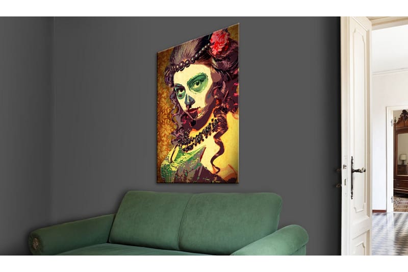 Bilde Mexican Skull 40x60 - Artgeist sp. z o. o. - Innredning - Bilder & kunst - Lerretsbilder