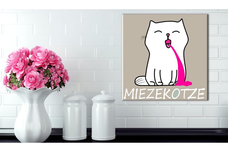 Bilde Miezekotze 40x40 - Artgeist sp. z o. o. - Innredning - Bilder & kunst - Lerretsbilder