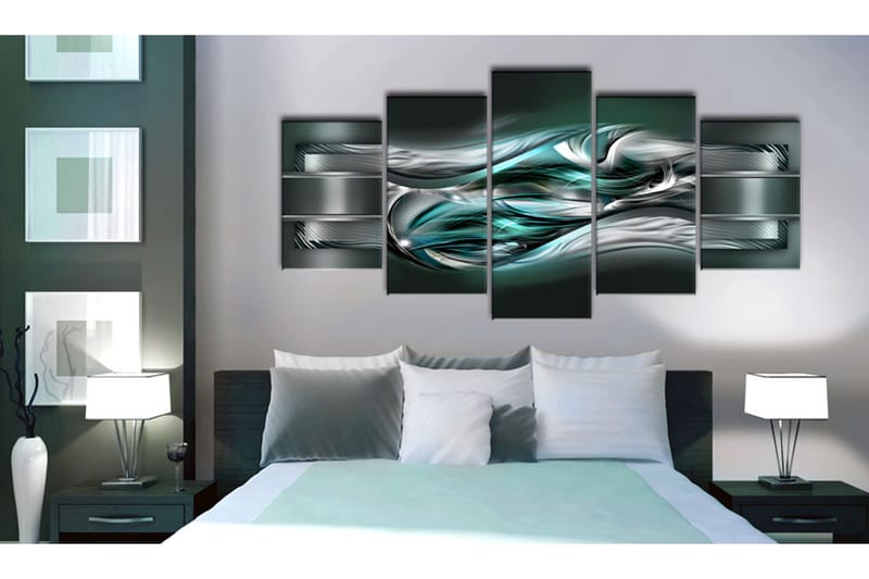 Bilde Mint Fragrance 200x100 - Artgeist sp. z o. o. - Innredning - Bilder & kunst - Lerretsbilder