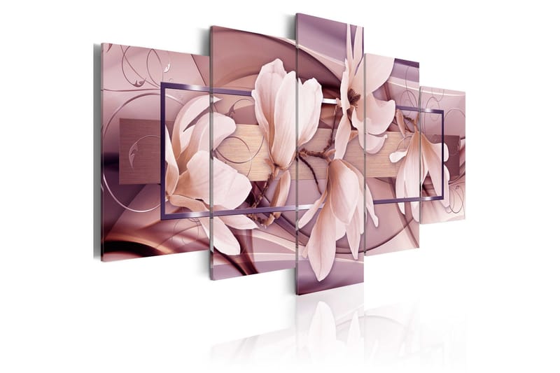 Bilde Moody Flowers 100x50, Artgeist sp. z o. o.
