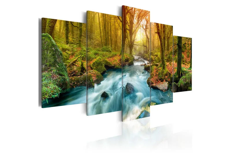 Bilde Morning On The River 200x100, Artgeist sp. z o. o.