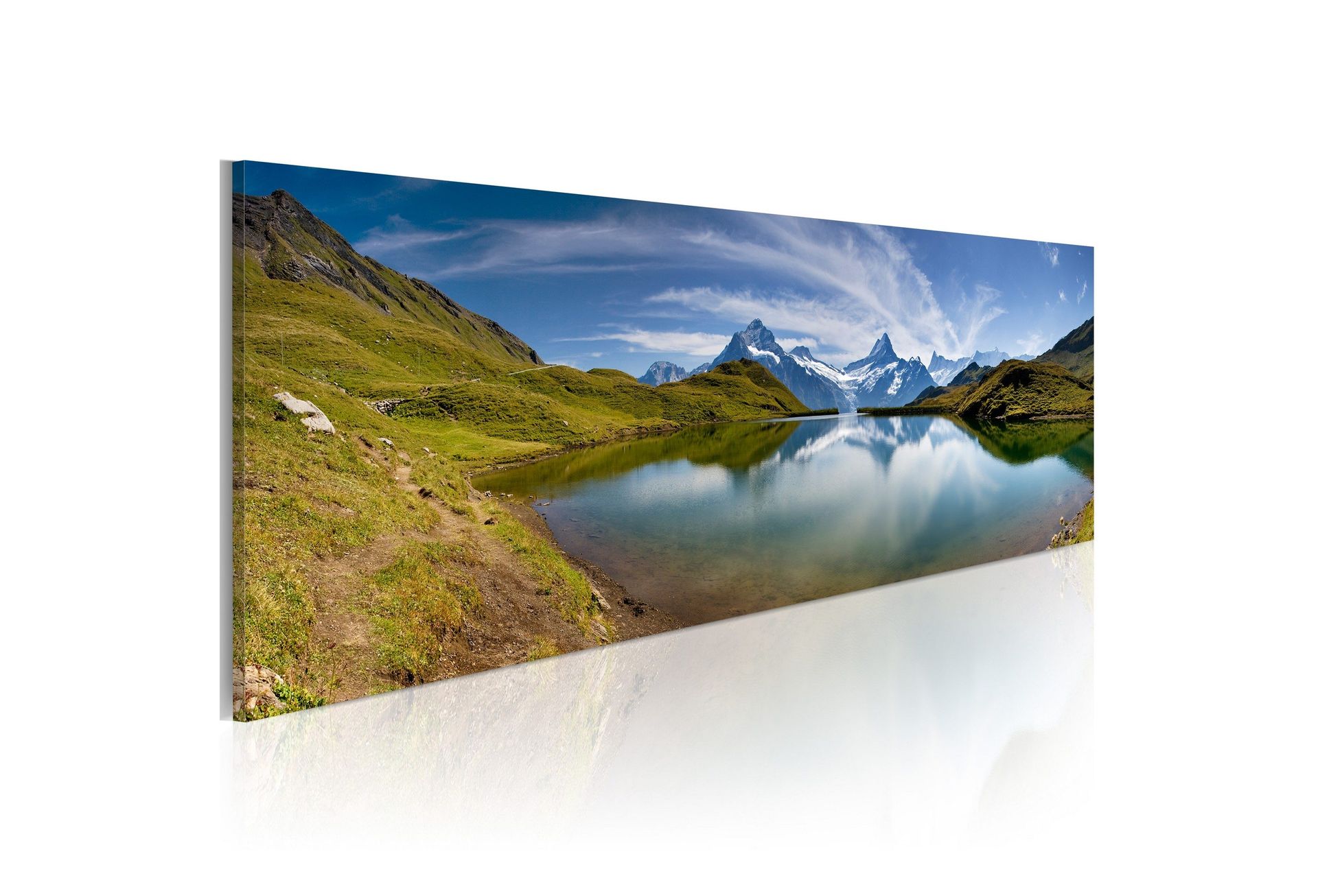 Bilde Mountain Lake 120x40 - Artgeist sp. z o. o.