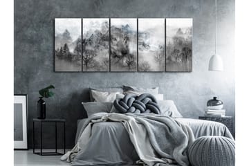 Bilde Mountain Predator 5 Parts Narrow 225x90 - Artgeist sp. z o. o. - Innredning - Bilder & kunst - Lerretsbilder