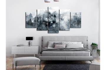 Bilde Mountain Predator 5 Parts Wide 100x50 - Artgeist sp. z o. o. - Innredning - Bilder & kunst - Lerretsbilder