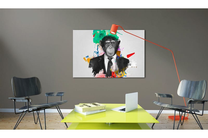 Bilde Mr Monkey 60x40 - Artgeist sp. z o. o. - Innredning - Bilder & kunst - Lerretsbilder