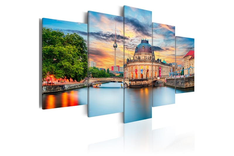 Bilde Museum Island Berlin 100x50 - Artgeist sp. z o. o. - Innredning - Bilder & kunst - Lerretsbilder