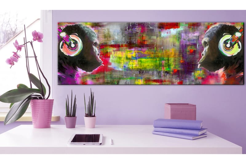 Bilde Musical Duet 135x45 - Artgeist sp. z o. o. - Innredning - Bilder & kunst - Lerretsbilder