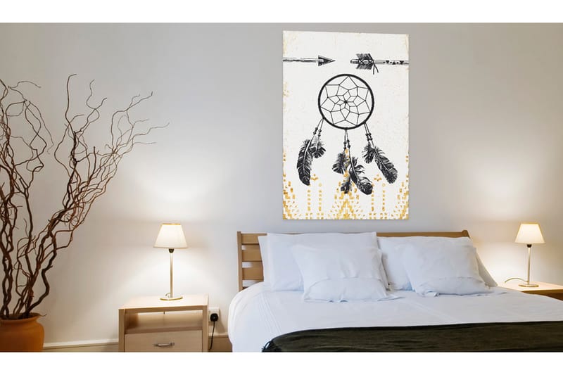 Bilde My Home Dreamcatcher 60x90 - Artgeist sp. z o. o. - Innredning - Bilder & kunst - Lerretsbilder