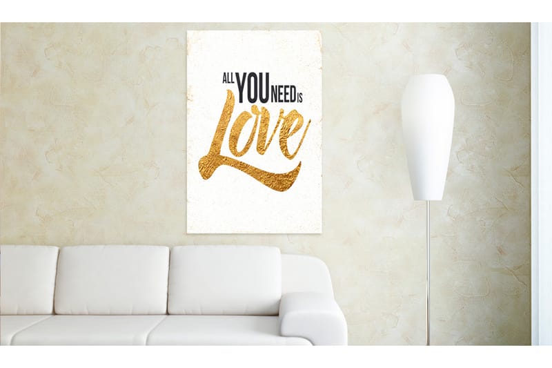Bilde My Home Love 40x60 - Artgeist sp. z o. o. - Innredning - Bilder & kunst - Lerretsbilder