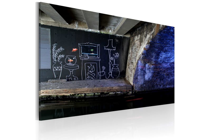 Bilde My Own Piece Of Floor Banksy 60x40, Artgeist sp. z o. o.