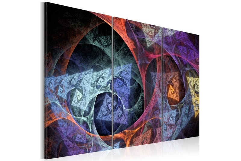 Bilde Mysterious Colors Abstraction 120x80, Artgeist sp. z o. o.