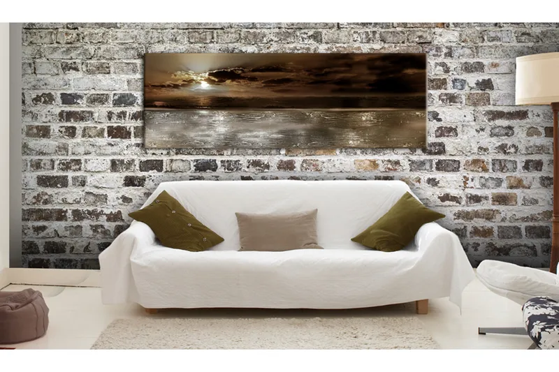 Bilde Mysterious Ocean 150x50 - Artgeist sp. z o. o. - Innredning - Bilder & kunst - Lerretsbilder