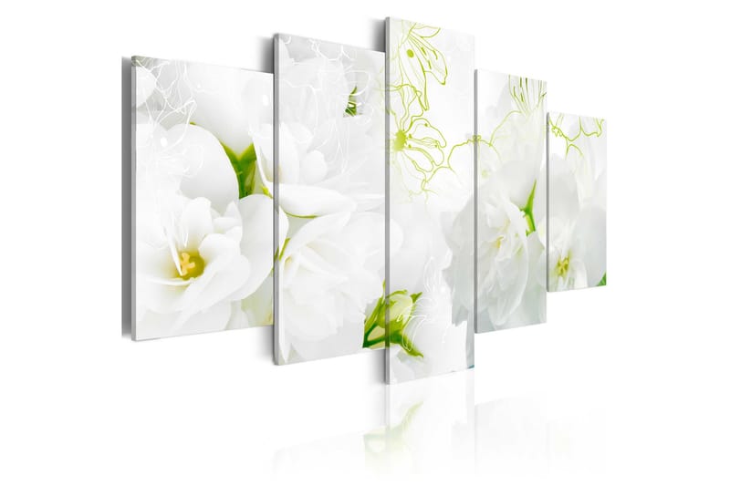 Bilde Natural White 100x50, Artgeist sp. z o. o.