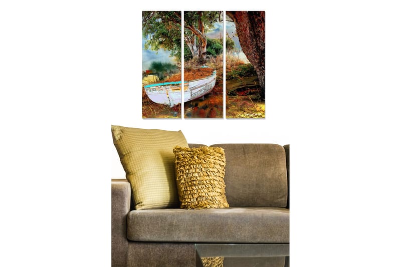 Bilde Nautical 3-pk Flerfarget, 22x05 cm