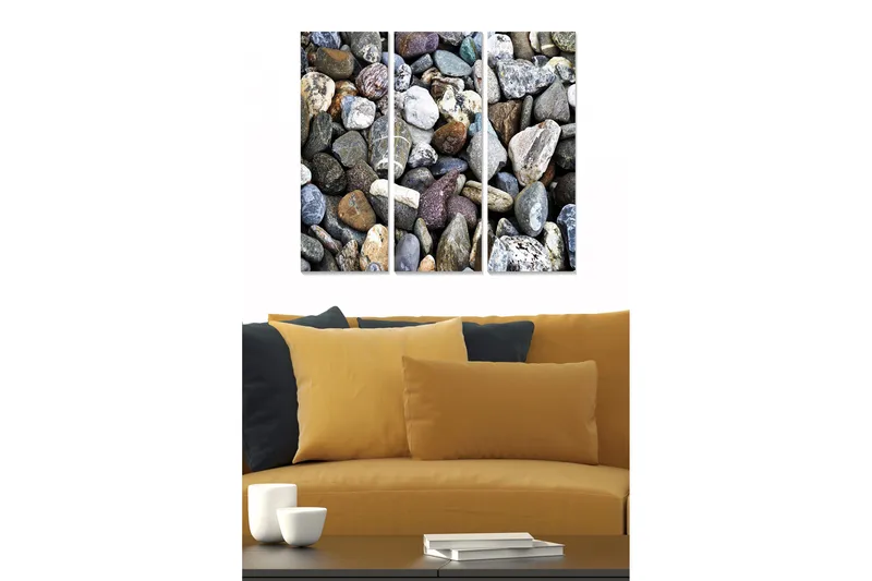 Bilde Nautical 3-pk Flerfarget, 22x05 cm