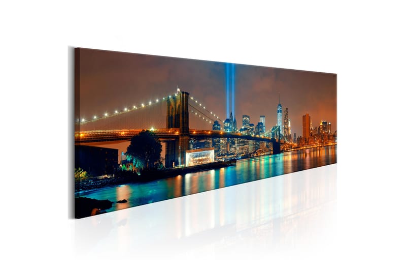 Bilde New York City Beautiful Night 150x50, Artgeist sp. z o. o.