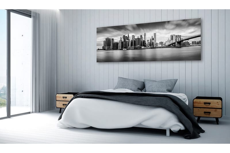 Bilde New York Stylish City 150x50 - Artgeist sp. z o. o. - Innredning - Bilder & kunst - Lerretsbilder