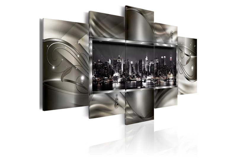 Bilde Night In New York Iii 100x50 - Artgeist sp. z o. o. - Innredning - Bilder & kunst - Lerretsbilder