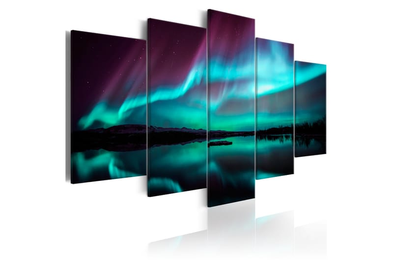 Bilde Night Light Ii 100x50 - Artgeist sp. z o. o. - Innredning - Bilder & kunst - Lerretsbilder