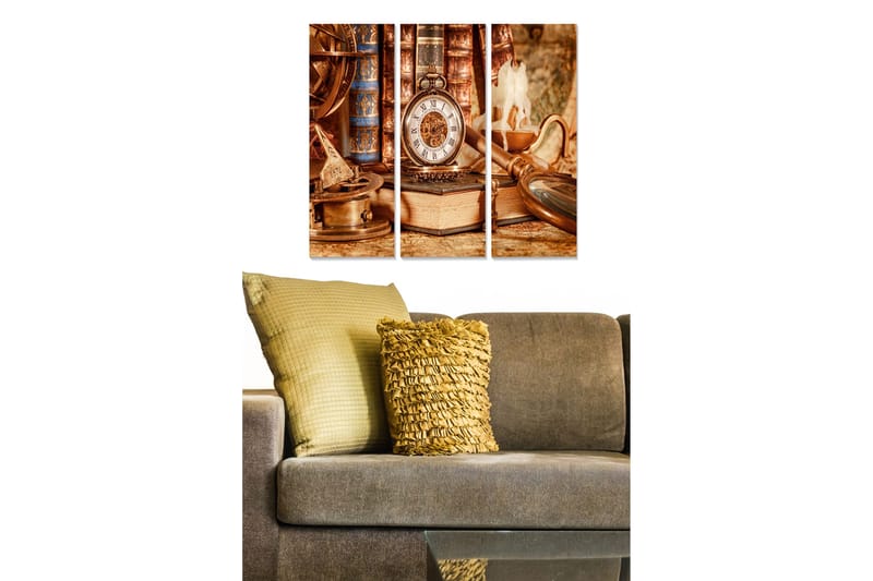 Bilde Nostalgic 3-pk Flerfarget, 22x05 cm